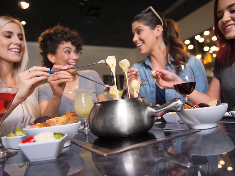Things To Do THE MELTING POT FONDUE RESTAURANT