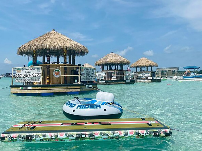 Things To Do Cruisin’ Tikis 3hr Crab Island Sandbar Adventure